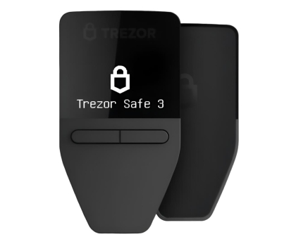 Portfel kryptowalut Trezor Safe 3 - Cosmic Black